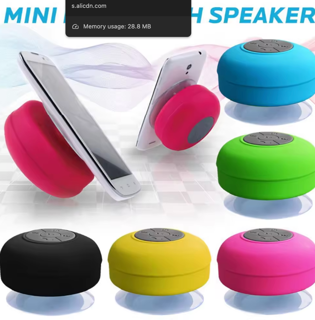 Mini Portable Wireless Bluetooth Speaker