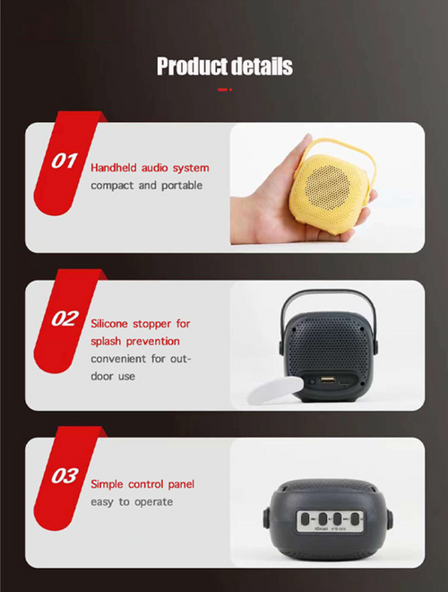 Mini Pocket Portable Bluetooth Speaker