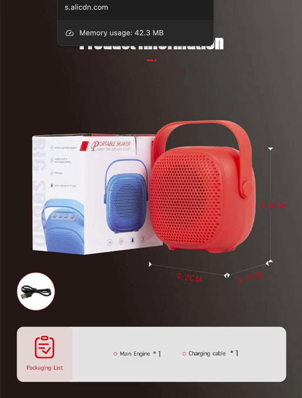 Mini Pocket Portable Bluetooth Speaker